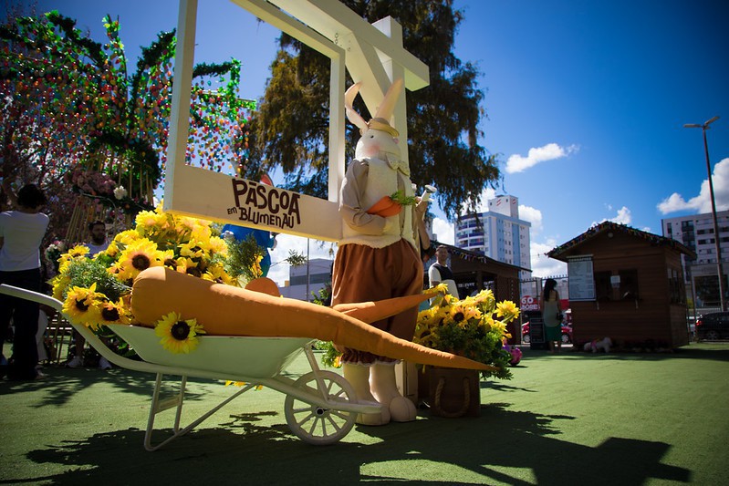Páscoa em Blumenau começa nesta quarta-feira, dia 11, com atrações em quatro pontos da cidade