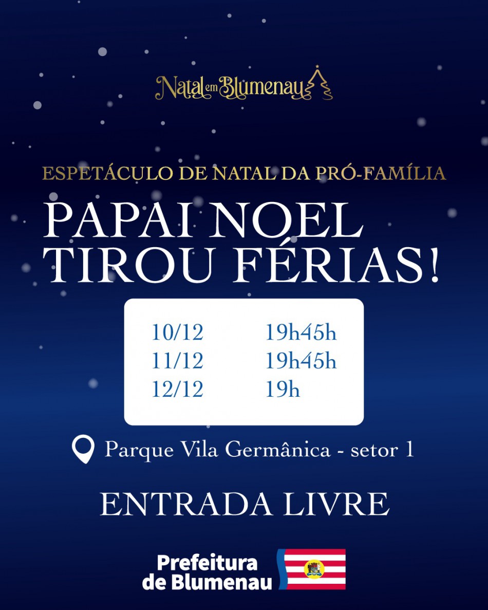Grupos de dança da Pró-família se apresentam no Natal em Blumenau