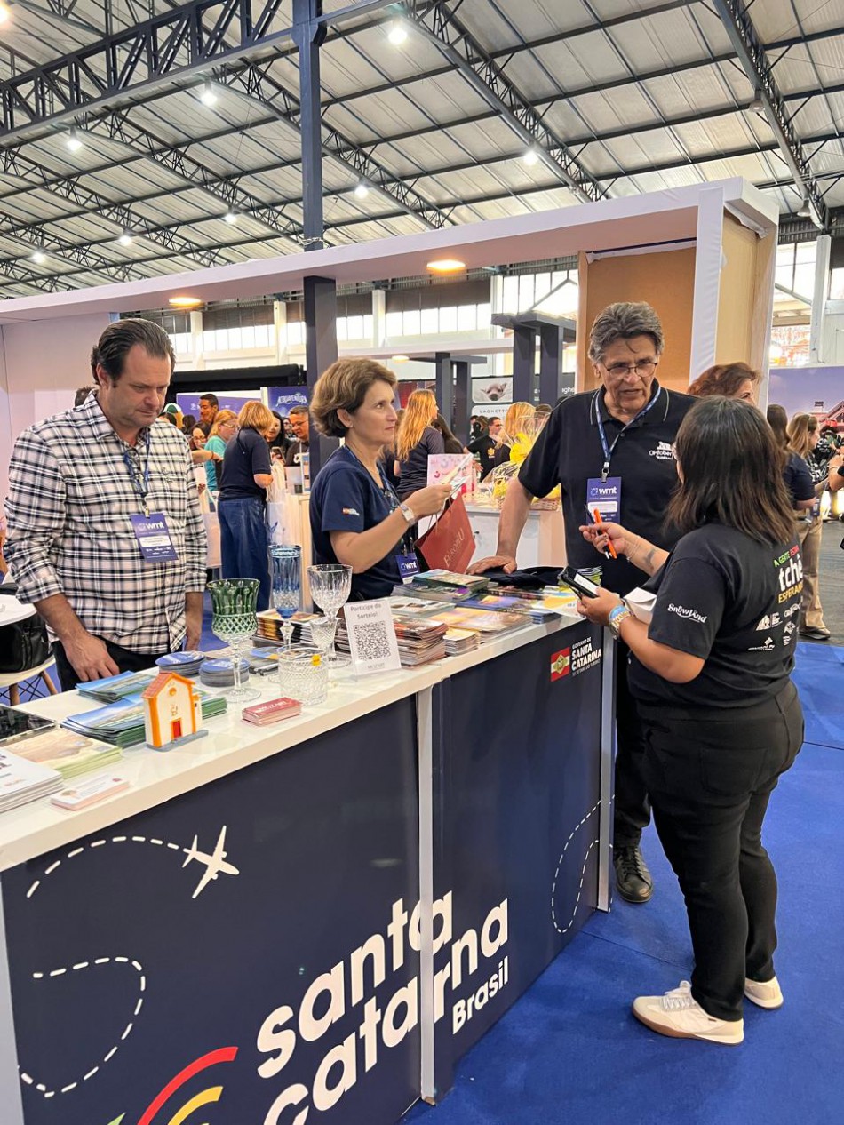 Blumenau marca presença em feiras turísticas e reforça posicionamento no mercado nacional e internacional