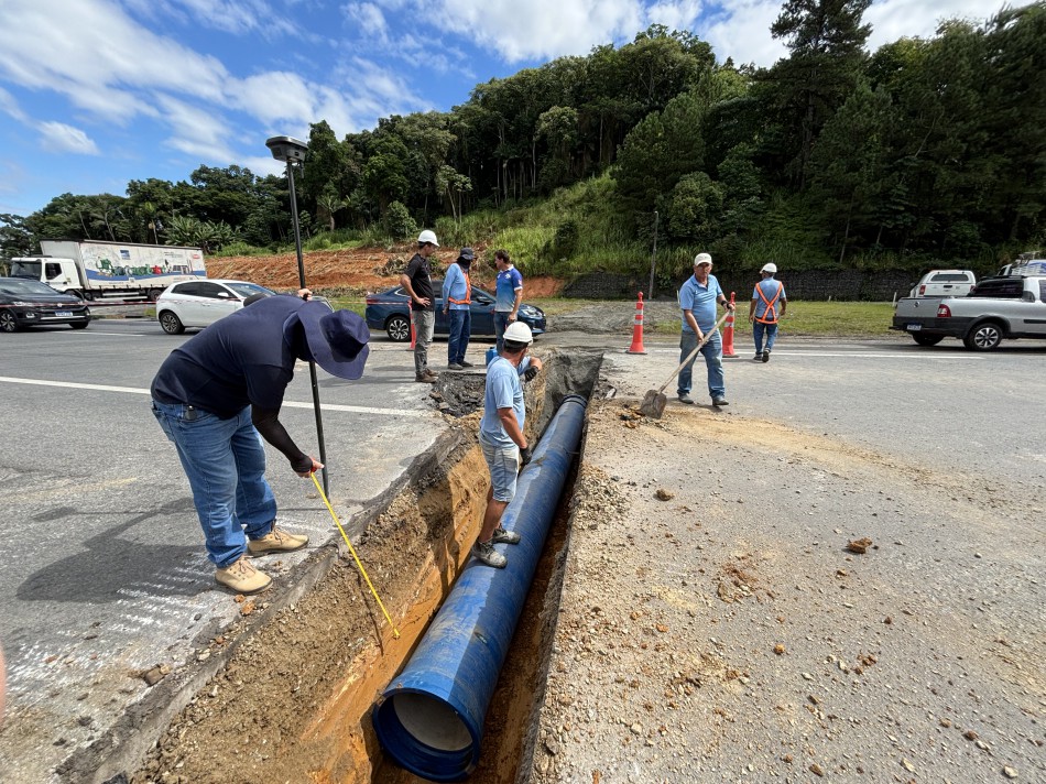 Samae instala mais de 15 quilômetros em novas redes de abastecimento de água em 2025