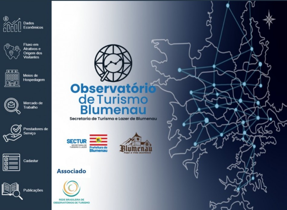 Secretaria de Turismo e Lazer lança novo portal do Observatório de Turismo de Blumenau