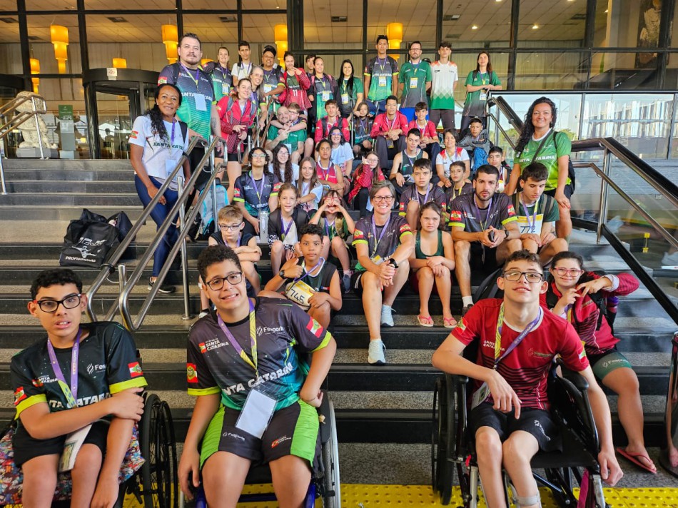 Atletas de Blumenau conquistam 47 medalhas nas Paralimpíadas Escolares 2024