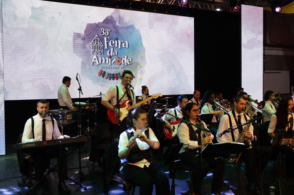 Banda Municipal é uma das mais de 300 atrações culturais da 34ª Feira da Amizade
