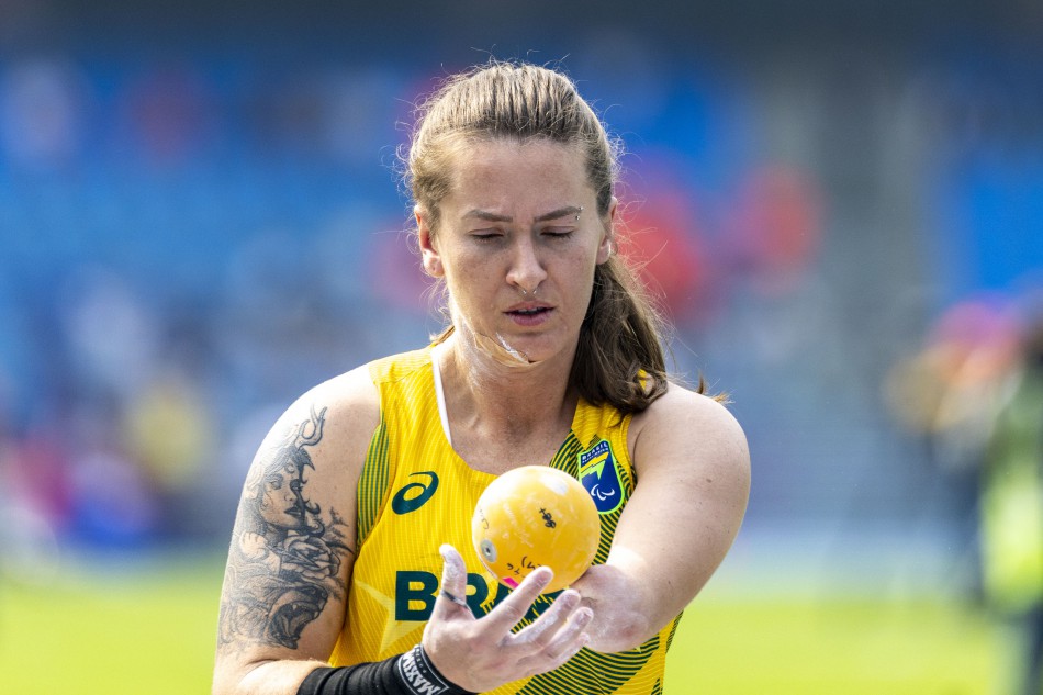 Blumenauense termina em quinto lugar no arremesso de peso no Mundial de Paratletismo