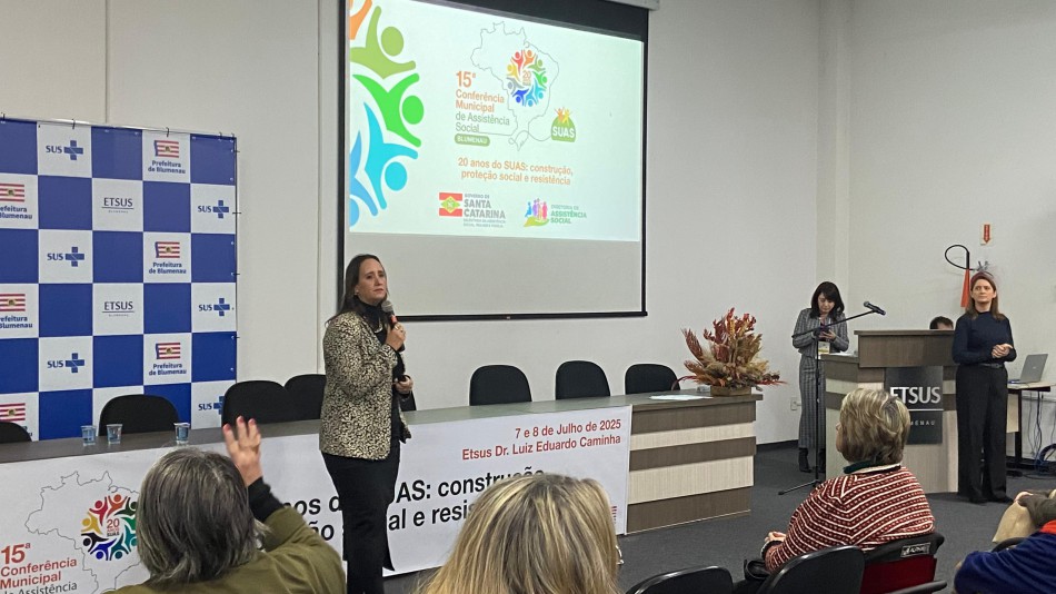Prefeitura de Blumenau promove a 15ª Conferência Municipal de Assistência Social