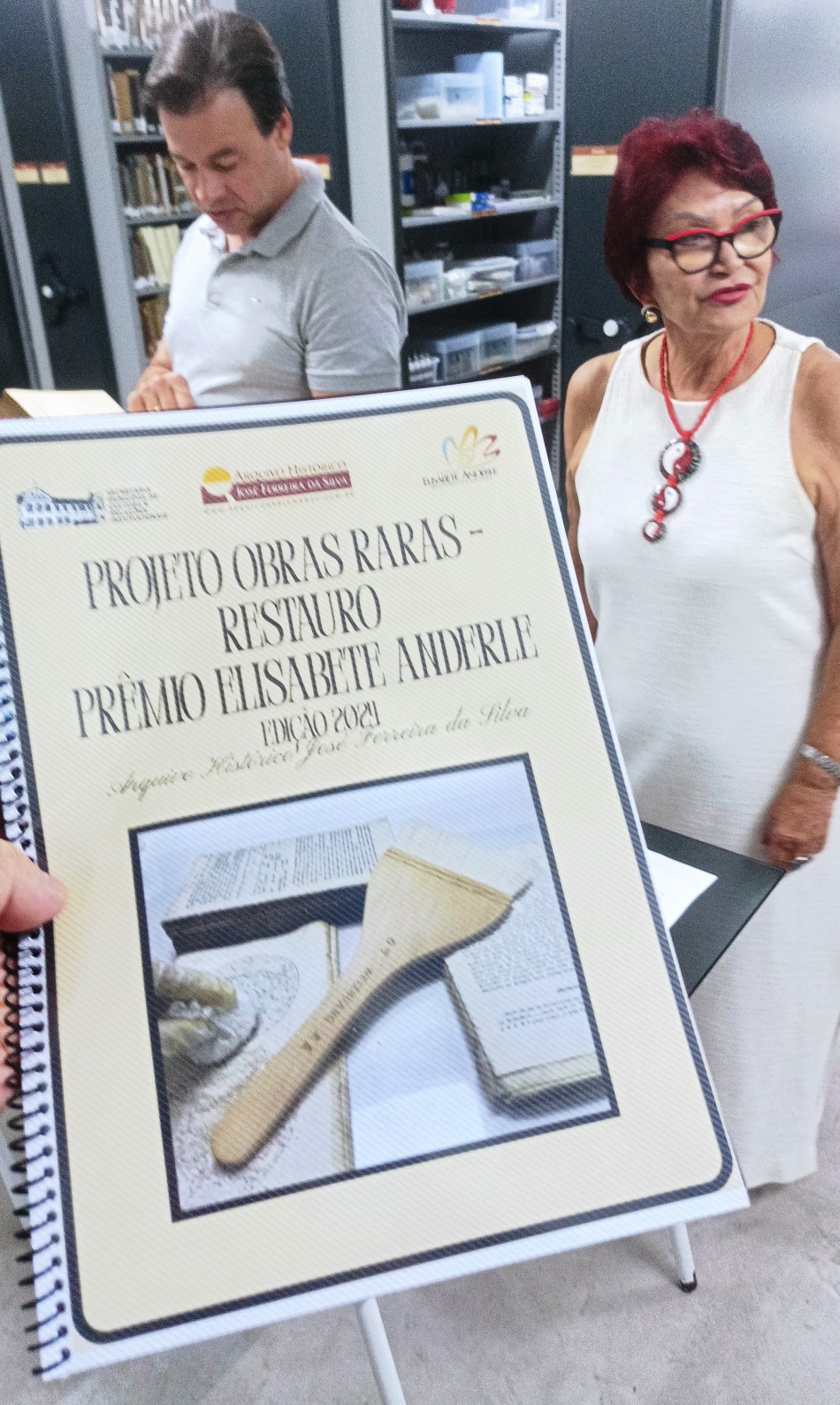 Arquivo Histórico conclui restauração de cinco livros raros incluindo um que pertenceu a Fritz Müller