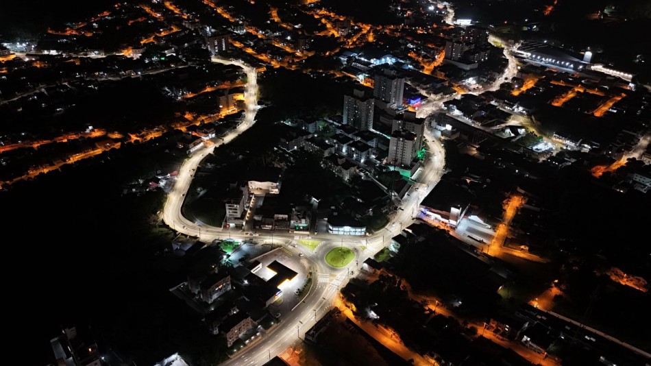 Prefeitura avança na modernização da iluminação pública de Blumenau