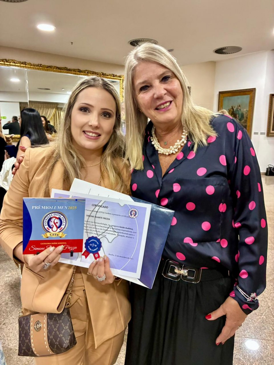 Fonoaudiologia de Blumenau é destaque em premiação nacional que reconhece práticas inovadoras e de grande impacto social