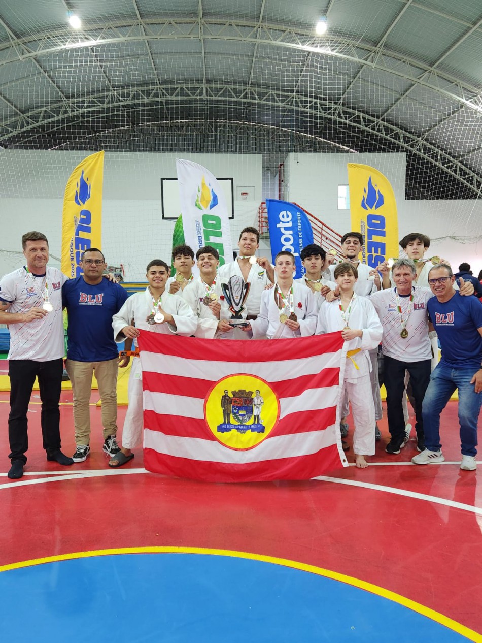 Judô e Ginástica Artística masculinos de Blumenau são campeões na Olesc 2025