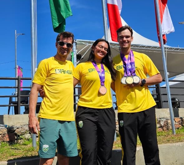 Remadores de Blumenau conquistam mais duas medalhas nos Jogos Pan-Americanos Júnior