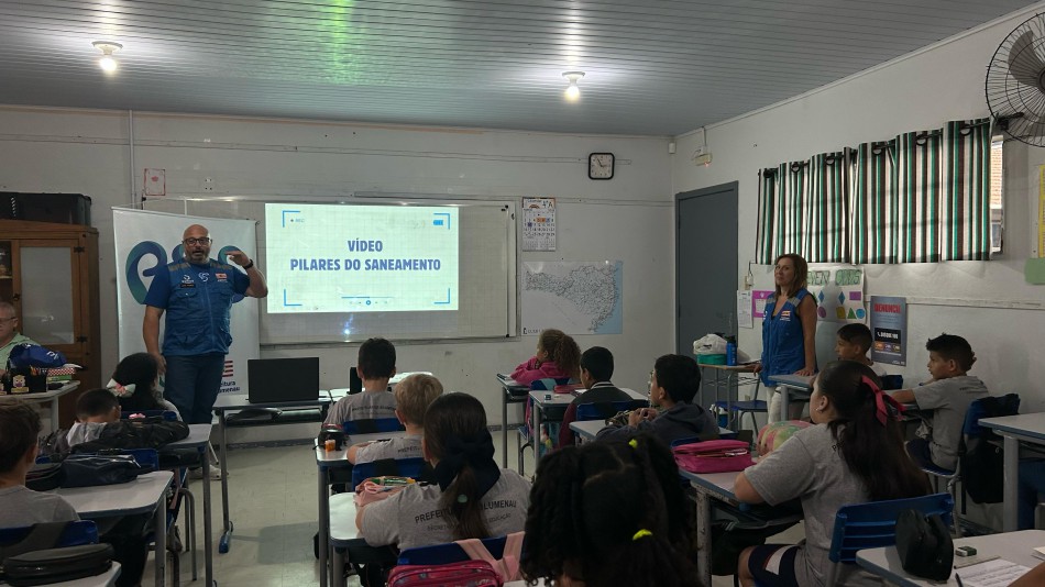 Programa de Educação em Saneamento do Samae inicia cronograma de 2025