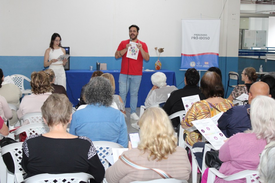 Palestra na Pró-família aborda longevidade saudável com idosos