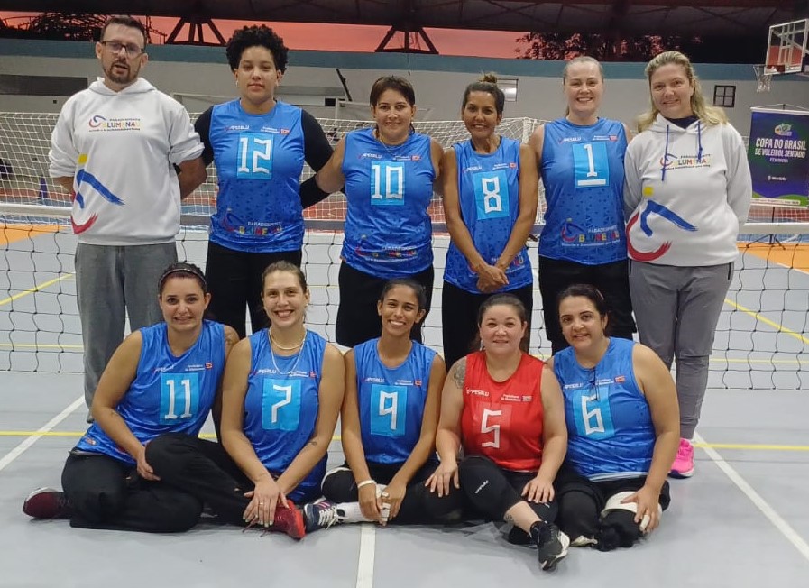Paradesporto de Blumenau disputa a Copa do Brasil Feminina de Vôlei Sentado