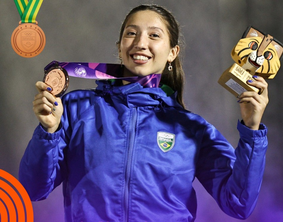 Blumenauense conquista medalha de bronze nos Jogos Pan-Americanos Júnior