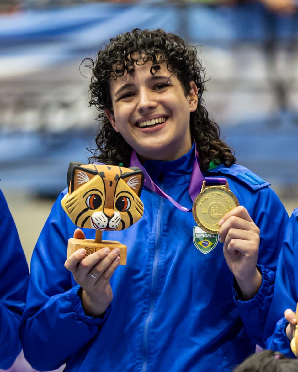 Atleta de Blumenau conquista medalha de ouro nos Jogos Pan-Americanos Júnior