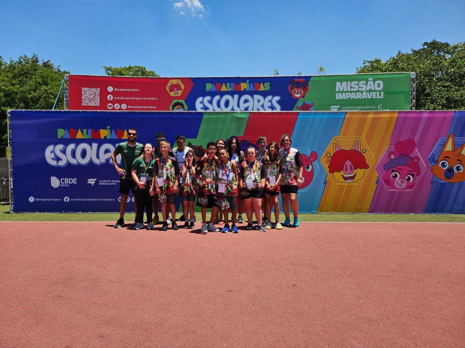 Atletas de Blumenau são destaque nas Paralimpíadas Escolares 2025