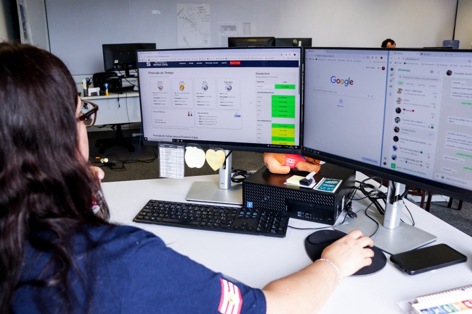 Defesa Civil apresenta novo site, remodelado e mais completo