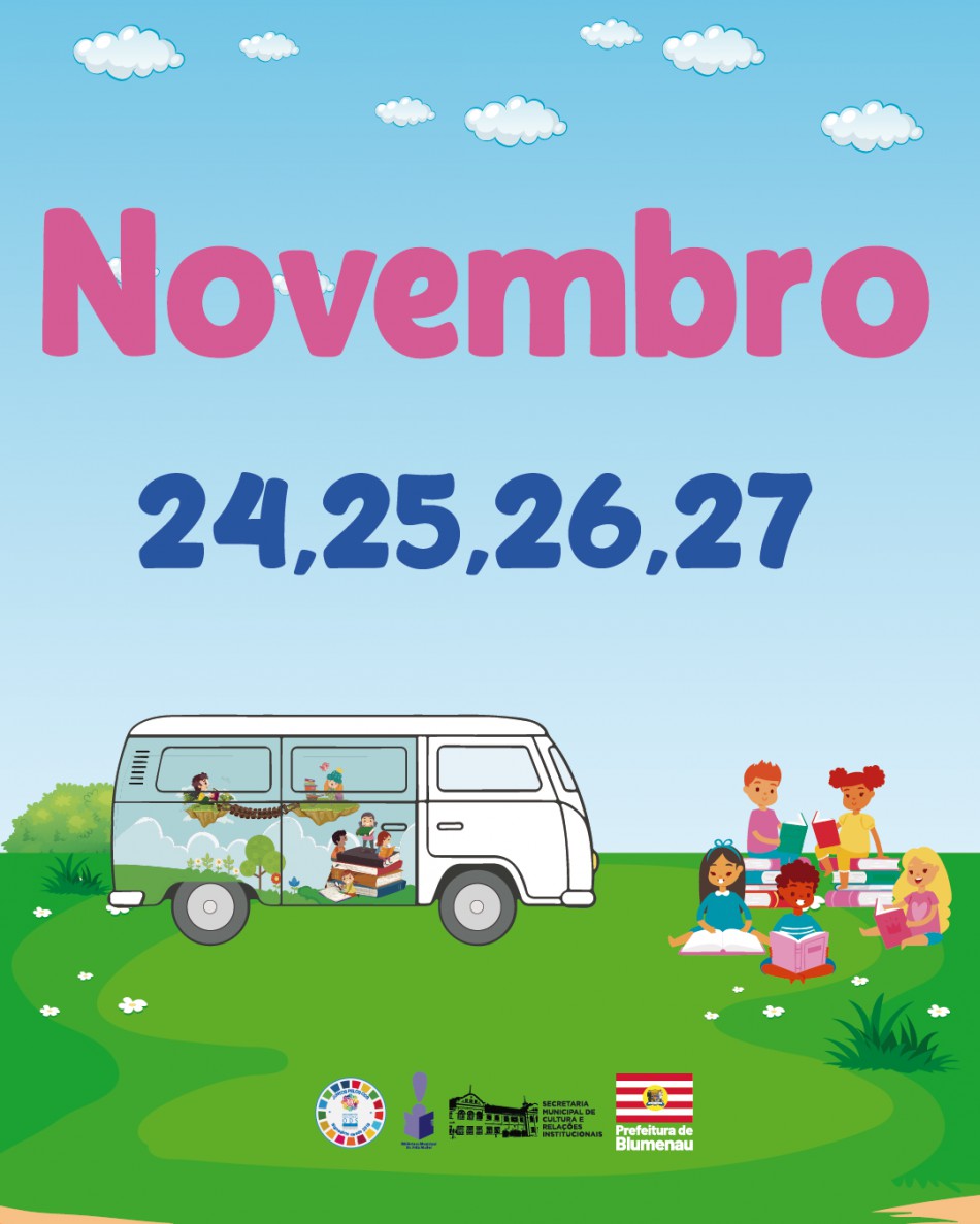 Kombi da Biblioteca Ambulante faz as últimas viagens do ano na próxima semana