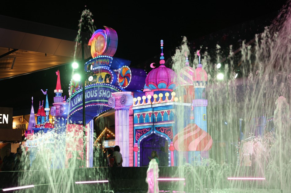 Luminous Show é destaque durante as férias escolares