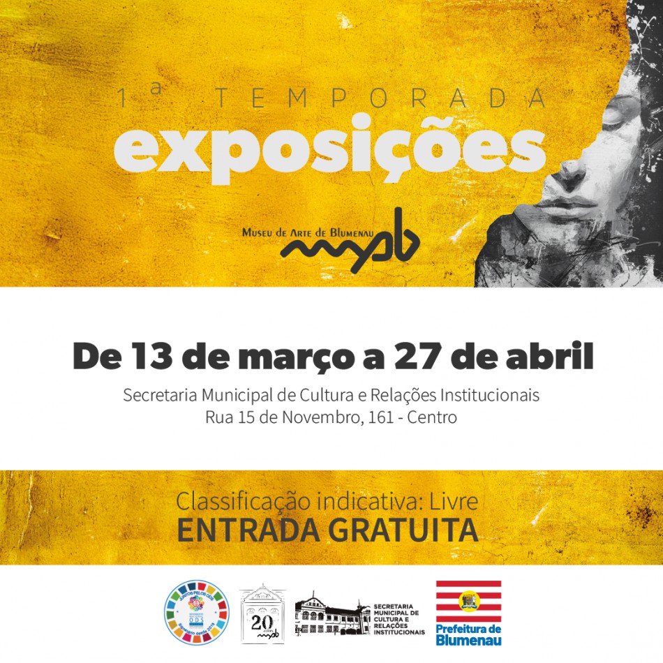 Museu de Arte de Blumenau define abertura da 1ª Temporada de Exposições do ano